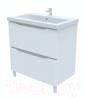 Тумба под умывальник АВН Латтэ 80 / 41.37 (1) - фото