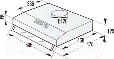 Вытяжка плоская Gorenje WHU629EX/M