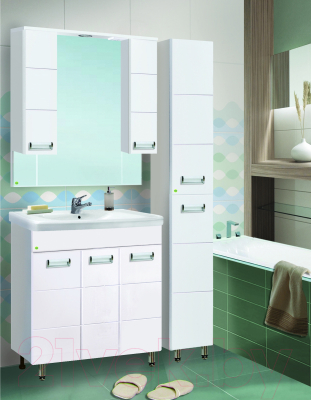 Шкаф-пенал для ванной Vako Флора 30 / 12216