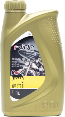 Моторное масло Eni I-Ride Special 20W50 - фото