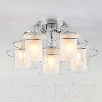 Люстра Евросвет 30160/5 (хром) - фото