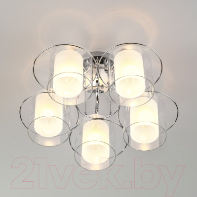 Люстра Евросвет 30160/5 (хром)