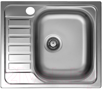 Мойка кухонная Kromevye Triton EC 196 D R - фото