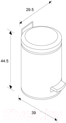 Мусорное ведро Merida Silent KIM415