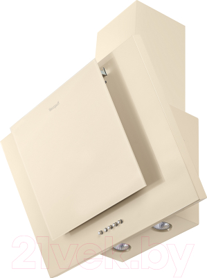 Вытяжка наклонная Weissgauff Gamma 60 PB OW LED - фото