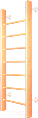 Шведская стенка Карусель 2Д.01.01-01 (1.8x0.65м, светлый) - фото
