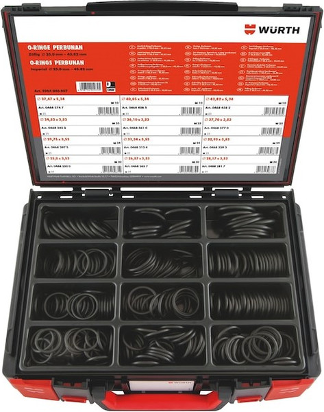 Набор уплотнительных колец Wurth 5964046807 - фото