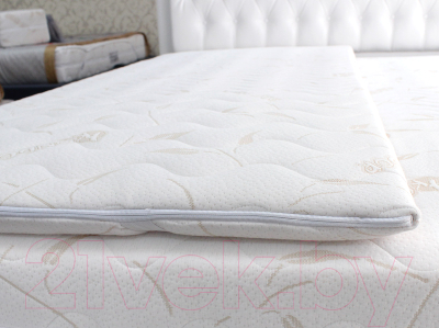 Наматрасник ортопедический Kondor Fiber 4 стеганый 120x200