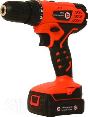 Аккумуляторная дрель-шуруповерт Калибр ДА-12/2+ (43799) - фото