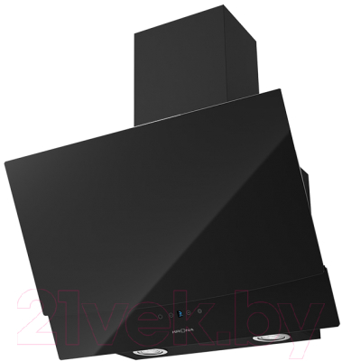 Вытяжка наклонная Krona Alva 600 Black S / 00021610 - фото