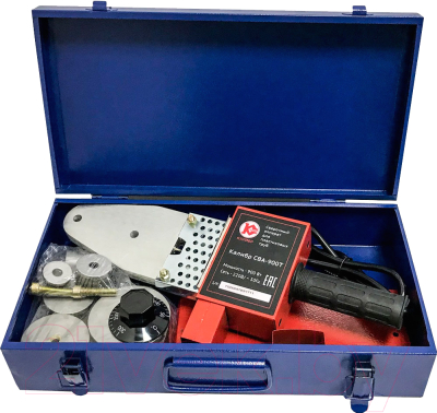 Паяльник для полипропиленовых труб Калибр СВА-900Т