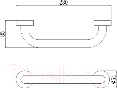 Поручень Savol S-010025