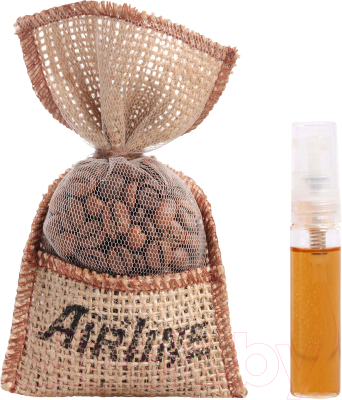 Ароматизатор автомобильный Airline Кофе в мешочке со спреем / AFCO198 - фото