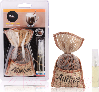 Ароматизатор автомобильный Airline Кофе в мешочке со спреем / AFCO197