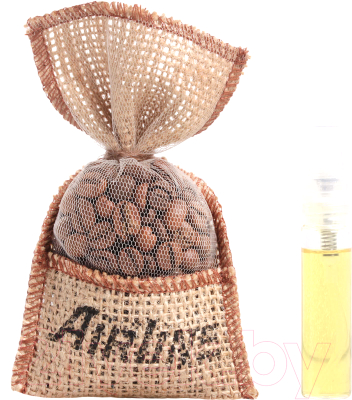 Ароматизатор автомобильный Airline Кофе в мешочке со спреем / AFCO201 - фото