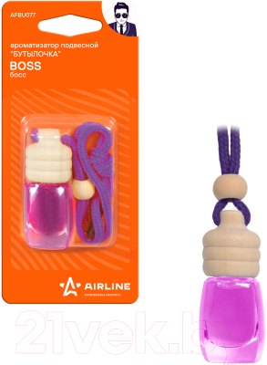 Ароматизатор автомобильный Airline Бутылочка / AFBU077