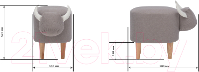 Пуф Импэкс Leset Buyvol Combi (Milos 16/Milos 02)