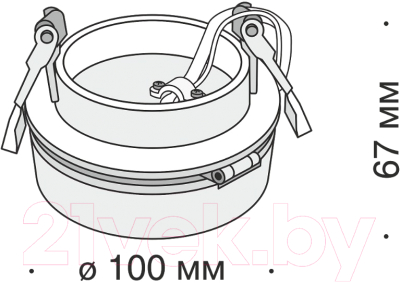 Точечный светильник Maytoni Magic DL2003-L12B4K