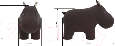 Пуф Импэкс Leset Hippo (Omega 22/Omega 02)