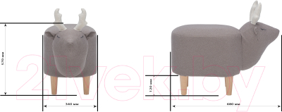 Пуф Импэкс Leset Maral Combi (Milos 16/Milos 02)