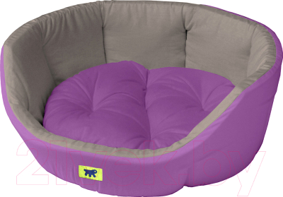Лежанка для животных Ferplast Diamante M / 82966099 (сиреневый/серый) - фото