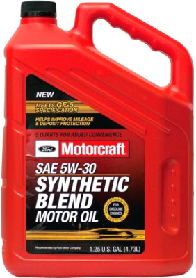 Моторное масло Ford Premium Synthetic Blend 5W30 / XO5W305Q3SP - фото
