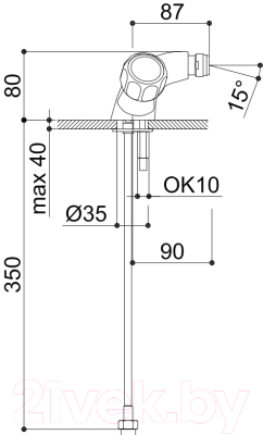 Смеситель Raf Rio 1040