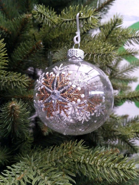 Набор елочных игрушек GreenTerra Шары 80мм