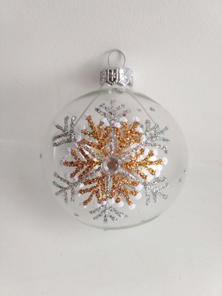 Набор елочных игрушек GreenTerra Шары 80мм