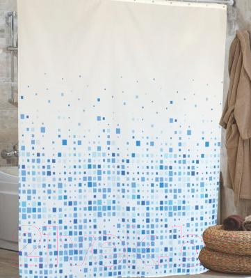 Шторка-занавеска для ванны Miranda Efes Blue