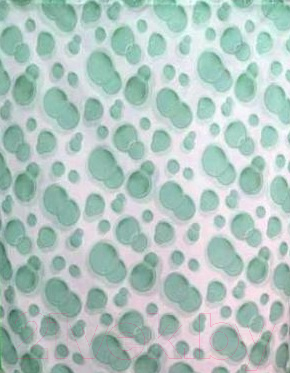 Шторка-занавеска для ванны Miranda Side Green - фото