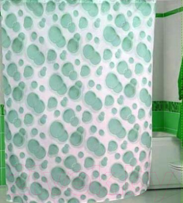 Шторка-занавеска для ванны Miranda Side Green