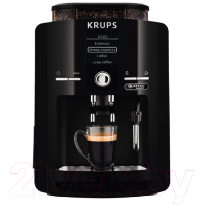 Кофемашина Krups Quattro Force EA82F010