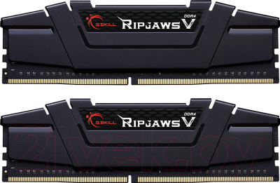 Оперативная память DDR4 G.Skill Ripjaws V F4-3200C16D-16GVKB - фото
