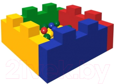 Сухой бассейн Romana Форт ДМФ-МК-06.15.00 (300 шариков) - фото