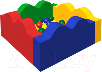 Сухой бассейн Romana Волна ДМФ-МК-06.14.00 - фото