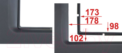 Переходная рамка Incar RTY-N60