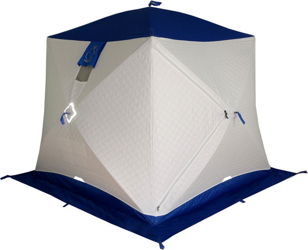 Палатка Пингвин Shelters Призма термолайт (белый/синий)
