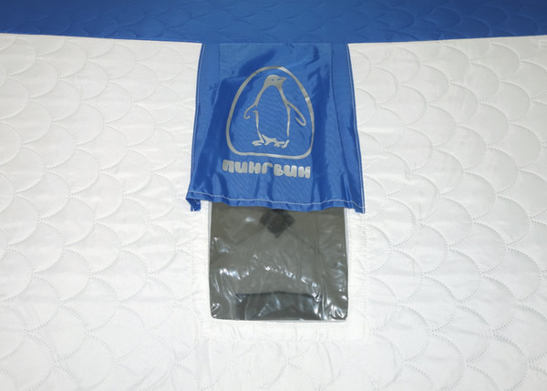 Палатка Пингвин Shelters Призма Премиум Термолайт (белый/синий)