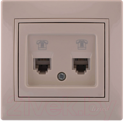 Розетка Lezard Mira 701-0303-138 - фото