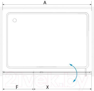 Душевая дверь RGW SV-03 / 06320309-11