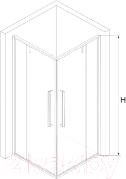 Душевой уголок RGW SV-33B / 06323388-14