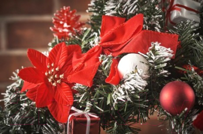 Гирлянда еловая Merry Bear E22-24-B6