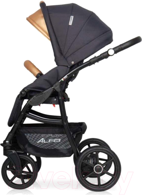 Детская универсальная коляска Riko Alfa Ecco 2 в 1