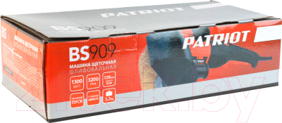 Щеточная шлифовальная машина PATRIOT BS 909