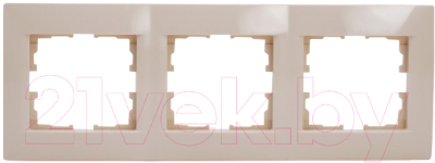 Рамка для выключателей и розеток Lezard Karina 707-0300-148 - фото