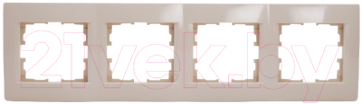 Рамка для выключателей и розеток Lezard Karina 707-0300-149 - фото