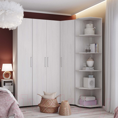 Угловое окончание для шкафа Глазов Монако 14 (ясень анкор светлый)