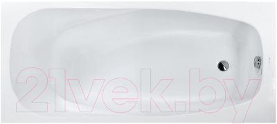 Ванна акриловая VagnerPlast Aronia 170x75 / VPBA170ARN2X-04 - фото