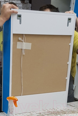 Шкаф с зеркалом для ванной Dreja Uni 60